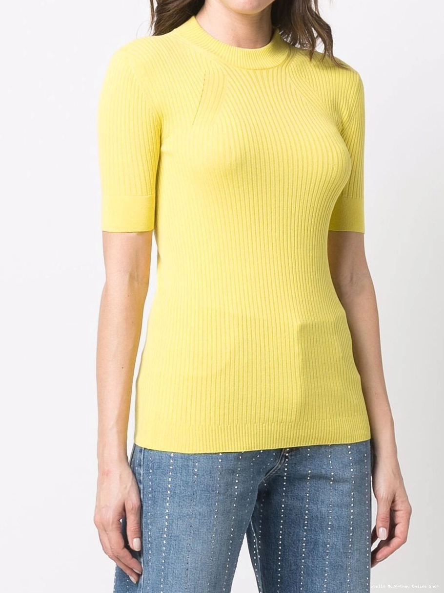 Affordable neck short-sleeve crew jumper Stella McCartney Women 0714